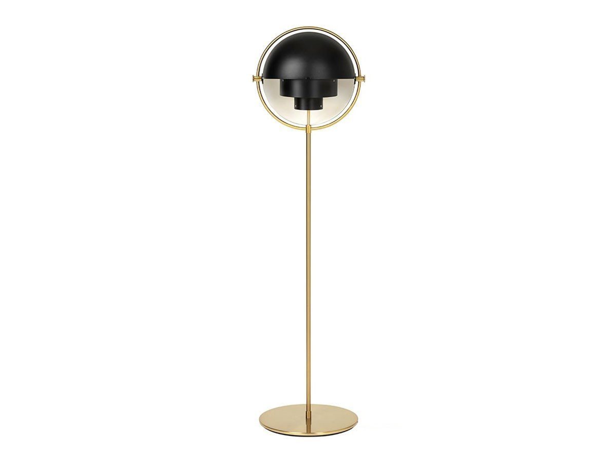 【グビ/GUBI / GOODS】のMulti-Lite Floor Lamp / マルチライトフロアランプ(ブラスベース) インテリア・キッズ・メンズ・レディースファッション・服の通販 founy(ファニー) 　フォルム　Form　モダン　Modern　ホーム・キャンプ・アウトドア・お取り寄せ　Home,Garden,Outdoor,Camping Gear　家具・インテリア　Home Furniture & Interior. Stylish & Functional Living Spaces　ライト・照明　Lighting & Light Fixtures　フロアライト・スタンドライト　Floor Light/Stand Light　ソフトブラックセミマット|ID: prp329100002639385 ipo3291000000030253997