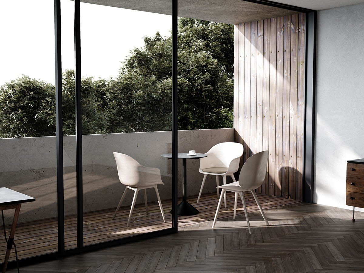 【グビ/GUBI / GOODS】のBat Dining Chair Un-Upholstered - Plastic base, Monochrome, Outdoor / バット アウトドアチェア(ニューベージュ) 人気、トレンドファッション・服の通販 founy(ファニー) 　アウトドア　Outdoor　イタリア　Italy　other-3|ID: prp329100002639388 ipo3291000000031501016