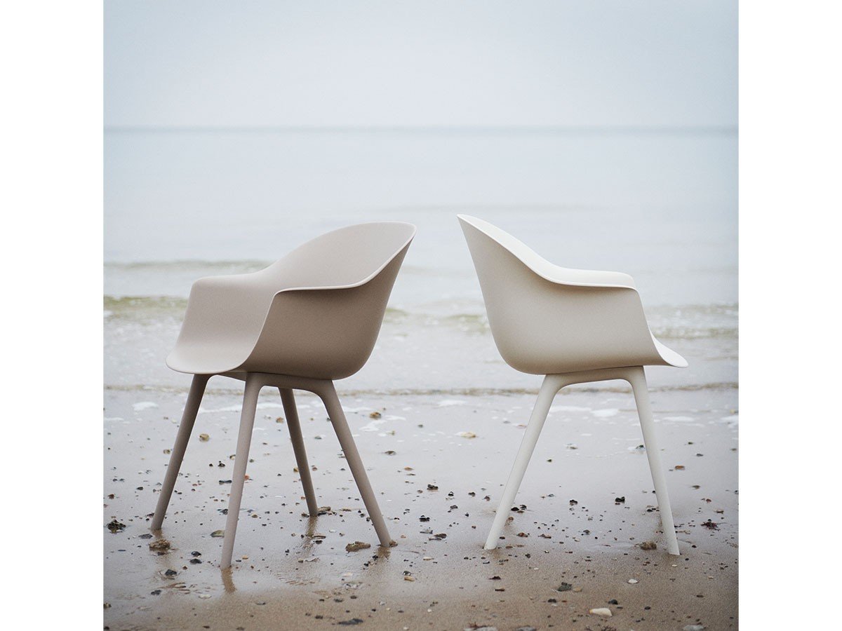 【グビ/GUBI / GOODS】のBat Dining Chair Un-Upholstered - Plastic base, Monochrome, Outdoor / バット アウトドアチェア(ニューベージュ) 人気、トレンドファッション・服の通販 founy(ファニー) 　アウトドア　Outdoor　イタリア　Italy　other-5|ID: prp329100002639388 ipo3291000000031501018