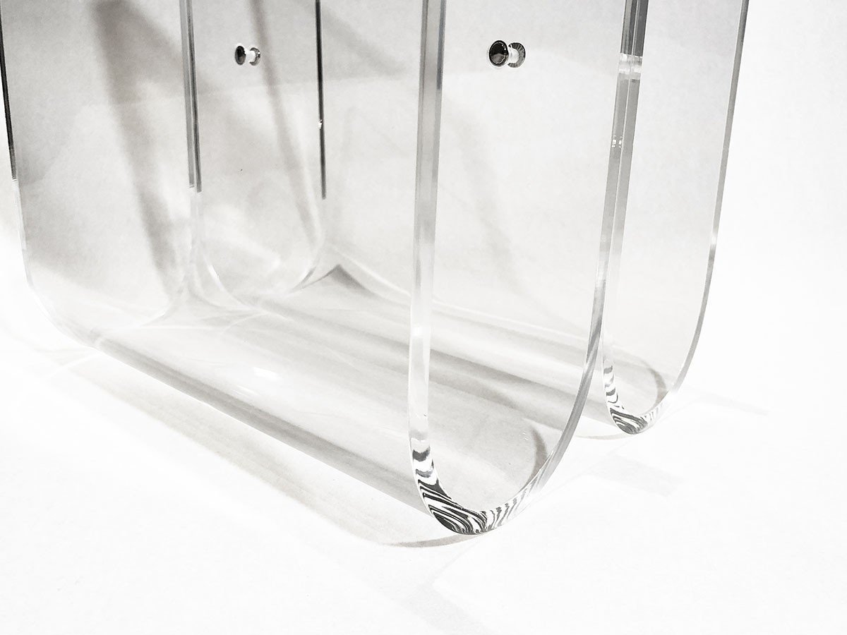 【ワーズウィズ/WAAZWIZ / GOODS】のW magazine rack / ダブル マガジンラック 人気、トレンドファッション・服の通販 founy(ファニー) 　送料無料　Free Shipping　アクリル　Acrylic Material　シンプル　Simple, Minimal　ダブル　Double, Double-Breasted　雑誌　Magazine, Fashion Magazine　ホーム・キャンプ・アウトドア・お取り寄せ　Home Living / Home & Lifestyle / Camping Gear / Outdoor Camping　家具・インテリア　Home Furniture & Interior. Stylish & Functional Living Spaces　収納家具・キャビネット　Storage Furniture　シェルフ・オープンラック・収納棚　Open Shelf Rack　ホーム・キャンプ・アウトドア・お取り寄せ　Home Living / Home & Lifestyle / Camping Gear / Outdoor Camping　家具・インテリア　Home Furniture & Interior. Stylish & Functional Living Spaces　収納家具・キャビネット　Storage Furniture　本棚・マガジンスタンド　Bookshelf/Magazine Rack　other-3|ID: prp329100002664778 ipo3291000000031500825