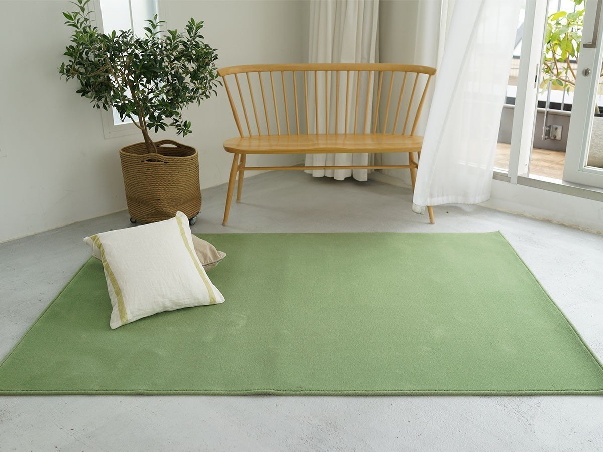 【フライミー ベーシック/FLYMEe BASIC / GOODS】のRug / ラグ #111479 インテリア・キッズ・メンズ・レディースファッション・服の通販 founy(ファニー) 　送料無料　Free Shipping　シンプル　Simple　エレガント 上品　Elegant　ホーム・キャンプ・アウトドア・お取り寄せ　Home,Garden,Outdoor,Camping Gear　家具・インテリア　Furniture　その他 インテリア雑貨、家具　Furniture, Interior, Others　イエローグリーン|ID: prp329100002664796 ipo3291000000030228180