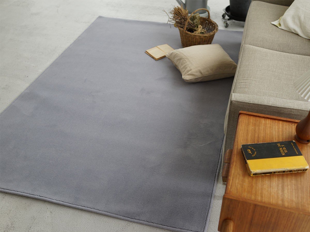 【フライミー ベーシック/FLYMEe BASIC / GOODS】のRug / ラグ #111479 インテリア・キッズ・メンズ・レディースファッション・服の通販 founy(ファニー) 　送料無料　Free Shipping　シンプル　Simple　エレガント 上品　Elegant　ホーム・キャンプ・アウトドア・お取り寄せ　Home,Garden,Outdoor,Camping Gear　家具・インテリア　Furniture　その他 インテリア雑貨、家具　Furniture, Interior, Others　ブルーグレー|ID: prp329100002664796 ipo3291000000030228188