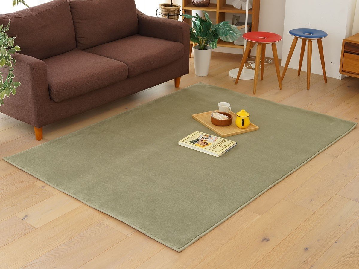 【フライミー ベーシック/FLYMEe BASIC / GOODS】のRug / ラグ #111479 インテリア・キッズ・メンズ・レディースファッション・服の通販 founy(ファニー) 　送料無料　Free Shipping　シンプル　Simple　エレガント 上品　Elegant　ホーム・キャンプ・アウトドア・お取り寄せ　Home,Garden,Outdoor,Camping Gear　家具・インテリア　Furniture　その他 インテリア雑貨、家具　Furniture, Interior, Others　モスグリーン|ID: prp329100002664796 ipo3291000000030228280