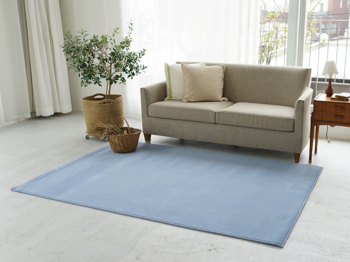 【フライミー ベーシック/FLYMEe BASIC / GOODS】のRug / ラグ #111479 インテリア・キッズ・メンズ・レディースファッション・服の通販 founy(ファニー) 　送料無料　Free Shipping　シンプル　Simple　エレガント 上品　Elegant　ホーム・キャンプ・アウトドア・お取り寄せ　Home,Garden,Outdoor,Camping Gear　家具・インテリア　Furniture　その他 インテリア雑貨、家具　Furniture, Interior, Others　マリンブルー|ID: prp329100002664796 ipo3291000000030228314