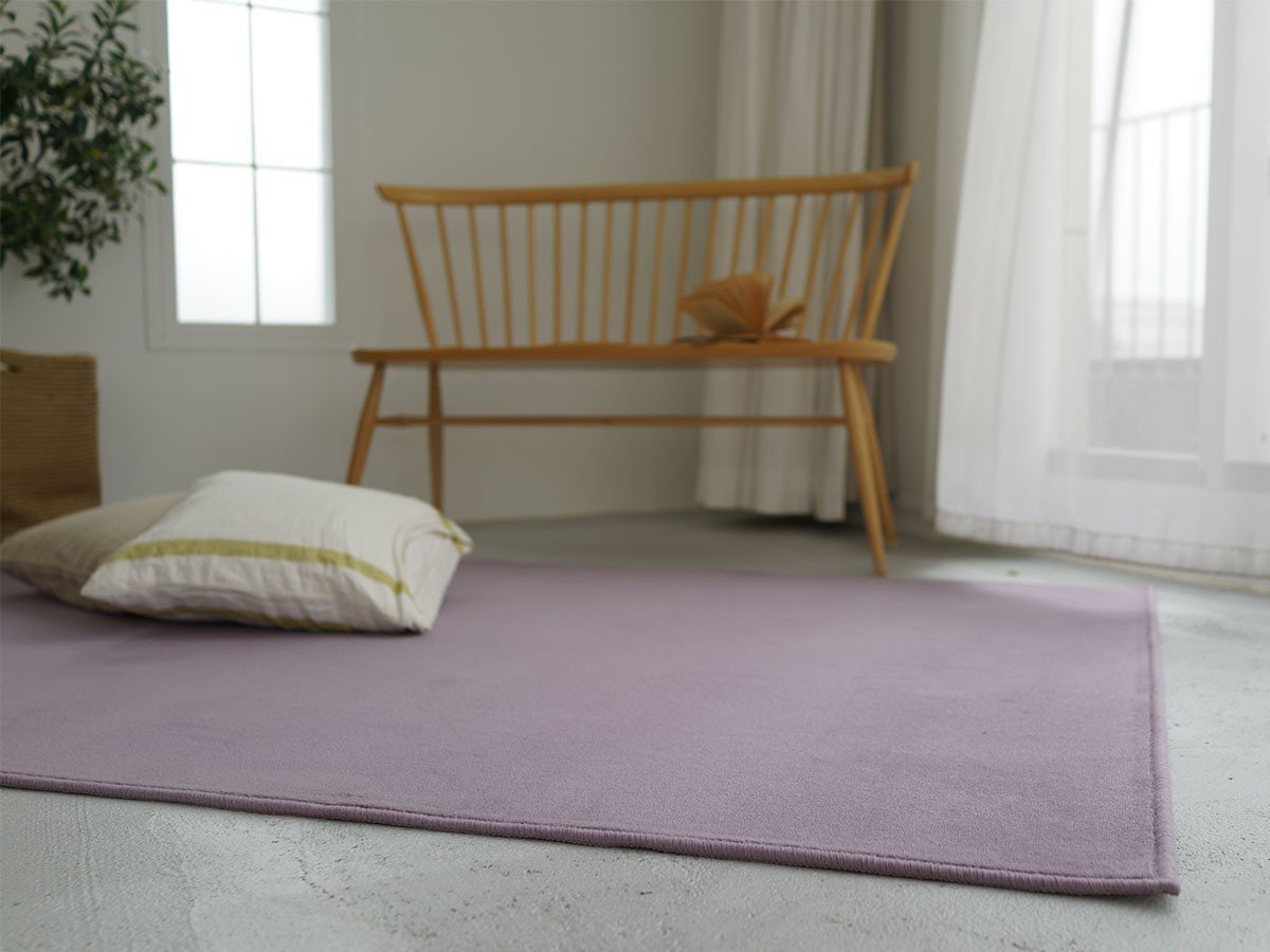 【フライミー ベーシック/FLYMEe BASIC / GOODS】のRug / ラグ #111479 インテリア・キッズ・メンズ・レディースファッション・服の通販 founy(ファニー) 　送料無料　Free Shipping　シンプル　Simple　エレガント 上品　Elegant　ホーム・キャンプ・アウトドア・お取り寄せ　Home,Garden,Outdoor,Camping Gear　家具・インテリア　Furniture　その他 インテリア雑貨、家具　Furniture, Interior, Others　パープル|ID: prp329100002664796 ipo3291000000030228604