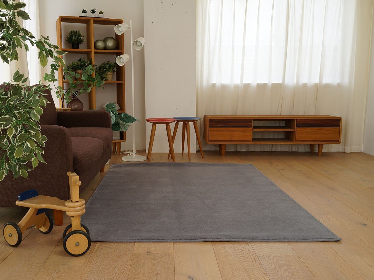 【フライミー ベーシック/FLYMEe BASIC / GOODS】のRug / ラグ #111479 インテリア・キッズ・メンズ・レディースファッション・服の通販 founy(ファニー) 　送料無料　Free Shipping　シンプル　Simple　エレガント 上品　Elegant　ホーム・キャンプ・アウトドア・お取り寄せ　Home,Garden,Outdoor,Camping Gear　家具・インテリア　Furniture　その他 インテリア雑貨、家具　Furniture, Interior, Others　グレー|ID: prp329100002664796 ipo3291000000030228668