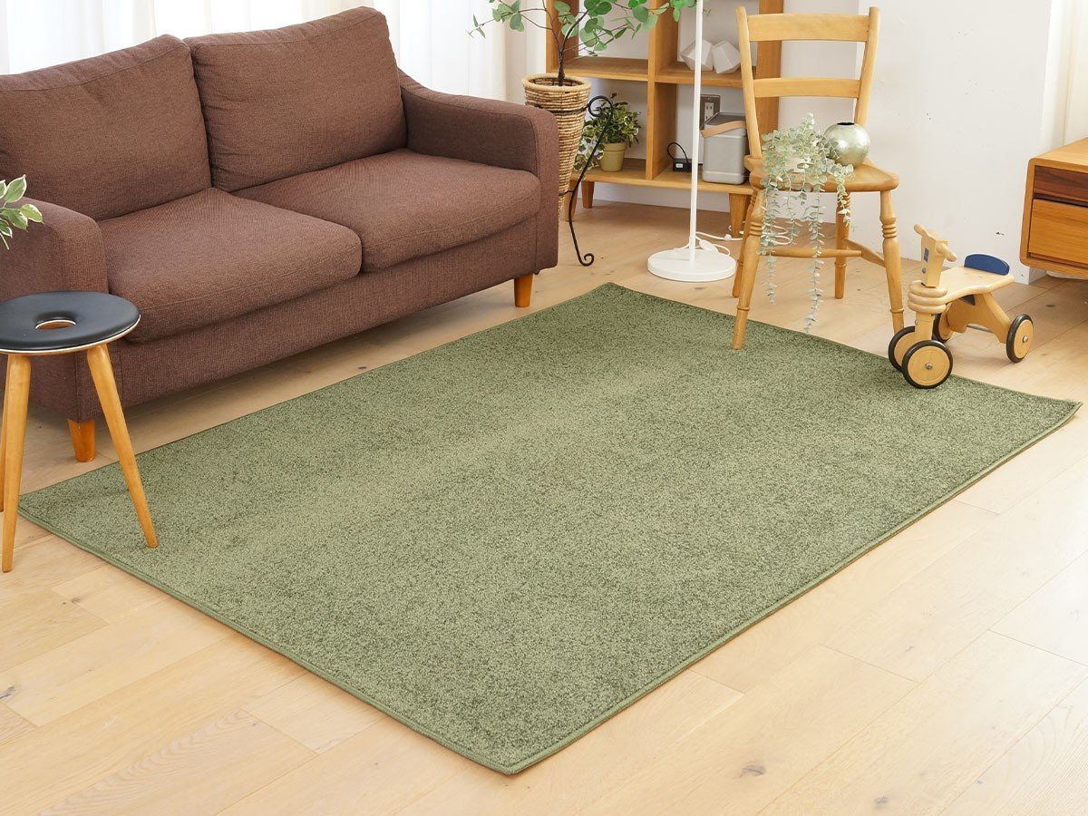 【フライミー ヴェール/FLYMEe vert / GOODS】のRug / ラグ #111475 インテリア・キッズ・メンズ・レディースファッション・服の通販 founy(ファニー) 　送料無料　Free Shipping　ホーム・キャンプ・アウトドア・お取り寄せ　Home,Garden,Outdoor,Camping Gear　家具・インテリア　Furniture　その他 インテリア雑貨、家具　Furniture, Interior, Others　モスグリーン|ID: prp329100002664800 ipo3291000000030227917