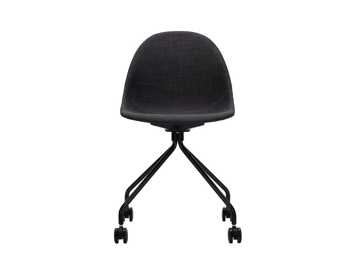 【ワークプラス/Work Plus / GOODS】のKANOA CASTOR CHAIR / カノア キャスター チェア インテリア・キッズ・メンズ・レディースファッション・服の通販 founy(ファニー) 　送料無料　Free Shipping　コンパクト　Compact　シンプル　Simple　スタイリッシュ　Stylish　スリム　Slim　フィット　Fit　ワーク　Work　ホーム・キャンプ・アウトドア・お取り寄せ　Home,Garden,Outdoor,Camping Gear　家具・インテリア　Furniture　チェア・椅子　Chair　オフィスチェア・デスクチェア　Office Chair/Desk Chair　ダークグレー|ID: prp329100002667423 ipo3291000000018121397