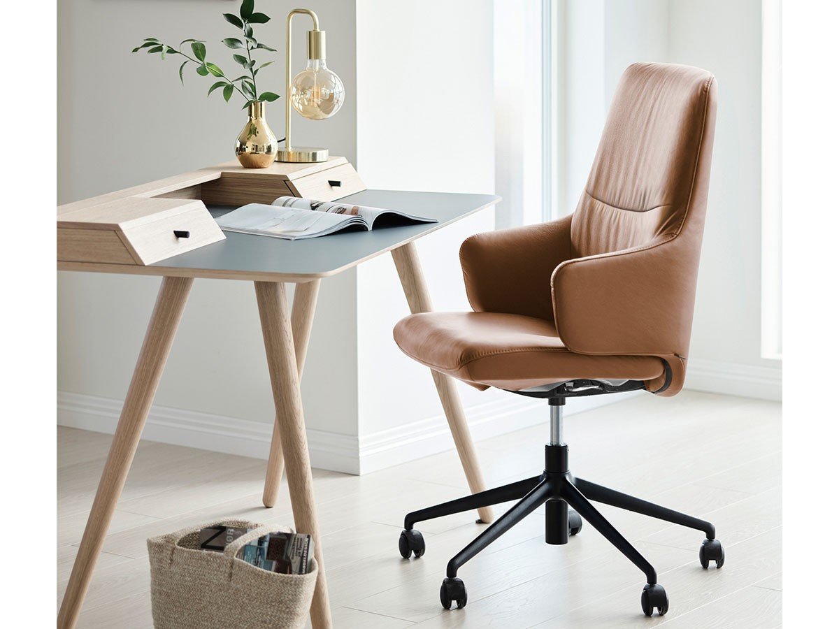 【ストレスレス/Stressless / GOODS】のStressless Mint Home Office High Back with arms / ストレスレス ミント ホームオフィス ハイバック 肘付 人気、トレンドファッション・服の通販 founy(ファニー) 　クラシカル　Classical, Vintage-Inspired　コンパクト　Compact, Small Size　コーティング　Coating, Coated Finish　テーブル　Table, Dining Table　デスク　Desk, Work Desk　人気　Popular, Best Seller　フィット　Fit, Slim Fit　モダン　Modern, Contemporary　ワーク　Workwear, Utility Style　ホーム・キャンプ・アウトドア・お取り寄せ　Home Living / Home & Lifestyle / Camping Gear / Outdoor Camping　家具・インテリア　Home Furniture & Interior. Stylish & Functional Living Spaces　チェア・椅子　Seating & Chairs　オフィスチェア・在宅ワーク用チェア　Office & Desk Chairs　other-4|ID: prp329100002667433 ipo3291000000031500811