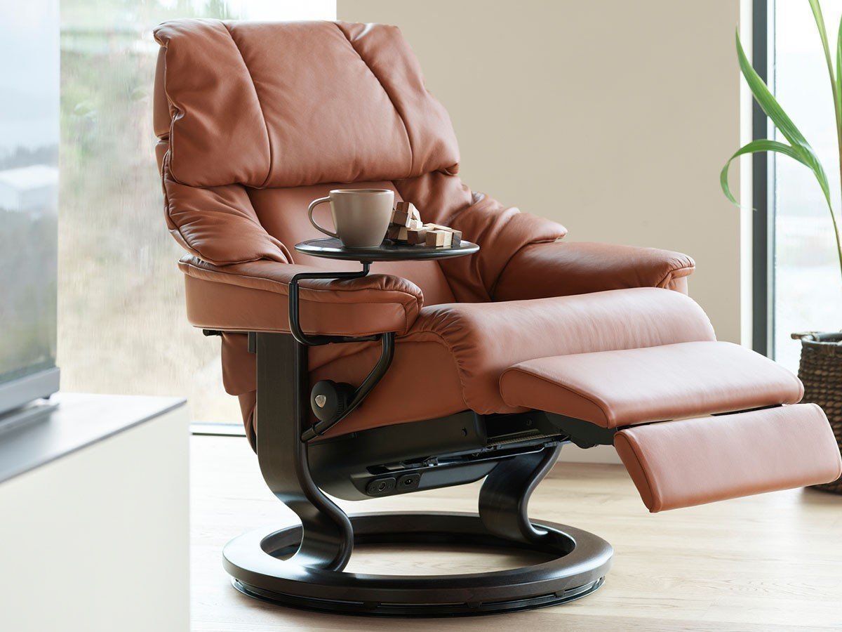 【ストレスレス/Stressless / GOODS】のStressless Reno Classic Power Leg & Back / ストレスレス レノ パワー レッグ & バッグ Mサイズ 人気、トレンドファッション・服の通販 founy(ファニー) 　クラシック　Classic　コンパクト　Compact　おすすめ　Recommend　エレガント 上品　Elegant　ホーム・キャンプ・アウトドア・お取り寄せ　Home,Garden,Outdoor,Camping Gear　家具・インテリア　Home Furniture & Interior. Stylish & Functional Living Spaces　チェア・椅子　Chair　リクライニングチェア　Recliner Chair　other-3|ID: prp329100002667435 ipo3291000000031500820