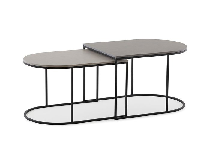 【モーダ エン カーサ/moda en casa / GOODS】のGEMINI nest coffee table / ジェミニ ネストコーヒーテーブル インテリア・キッズ・メンズ・レディースファッション・服の通販 founy(ファニー) https://founy.com/ スタイリッシュ Stylish ストーン Stone スリム Slim テーブル Table フォルム Form モダン Modern ホーム・キャンプ・アウトドア・お取り寄せ Home,Garden,Outdoor,Camping Gear 家具・インテリア Furniture テーブル Table ローテーブル・センターテーブル Low Table/Center Table |ID: prp329100002705712 ipo3291000000030249340