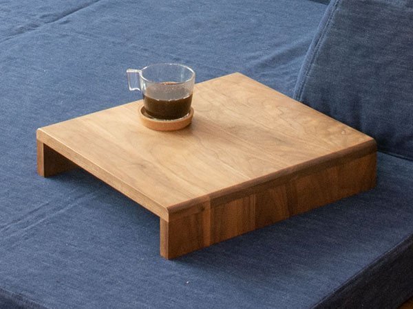 【ハーレム/HAREM / GOODS】のLOW SIDE TABLE / ローサイドテーブル インテリア・キッズ・メンズ・レディースファッション・服の通販 founy(ファニー) 　送料無料　Free Shipping　クッション　Cushion　スマート　Smart　テーブル　Table　フラット　Flat　ホーム・キャンプ・アウトドア・お取り寄せ　Home,Garden,Outdoor,Camping Gear　家具・インテリア　Furniture　テーブル　Table　サイドテーブル・小テーブル　Side Table/Small Table　ウォールナット|ID: prp329100002705717 ipo3291000000030249535