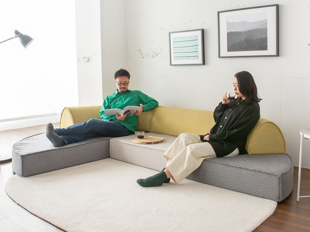 【ハーレム/HAREM / GOODS】のPUZZLE SOFA / パズル ソファ バック ストレート 人気、トレンドファッション・服の通販 founy(ファニー) 　送料無料　Free Shipping　スクエア　Square, Square Shape　ストレート　Straight, Straight Cut　ハーフ　Half, Half-Length　ラウンド　Round, Round Neck　ホーム・キャンプ・アウトドア・お取り寄せ　Home Living / Home & Lifestyle / Camping Gear / Outdoor Camping　家具・インテリア　Home Furniture & Interior. Stylish & Functional Living Spaces　ソファー　Couches & Sofas　other-3|ID: prp329100002705725 ipo3291000000031462861