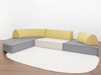 【ハーレム/HAREM / GOODS】のPUZZLE SOFA / パズル ソファ セットB 人気、トレンドファッション・服の通販 founy(ファニー) スクエア Square ストレート Straight ハーフ Half ラウンド Round ホーム・キャンプ・アウトドア・お取り寄せ Home,Garden,Outdoor,Camping Gear 家具・インテリア Furniture ソファー Sofa カウチソファ Couch Sofa |ID:prp329100002705741