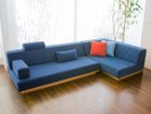 【ハーレム/HAREM / GOODS】のTUMIKI SOFA / つみき ソファ 1～2人用 別売りでウッドフレーム「つみきの木」を展開。サポートフレームの代わりになり、座面高20cmのつみきソ|ID:prp329100002705755