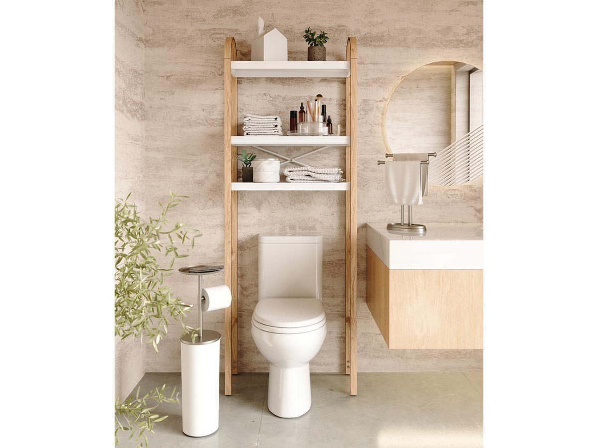 【アンブラ/ANNEBRA】のBellwood Over the Toilet Shelf / ベルウッド トイレットシェルフ 人気、トレンドファッション・服の通販 founy(ファニー) 　送料無料　Free Shipping　タオル　Towel　フレーム　Flame　ホーム・キャンプ・アウトドア・お取り寄せ　Home,Garden,Outdoor,Camping Gear　家具・インテリア　Home Furniture & Interior. Stylish & Functional Living Spaces　収納家具・キャビネット　Storage Furniture　ラック・シェルフ　Rack Shelf　other-5|ID: prp329100002728657 ipo3291000000031500492