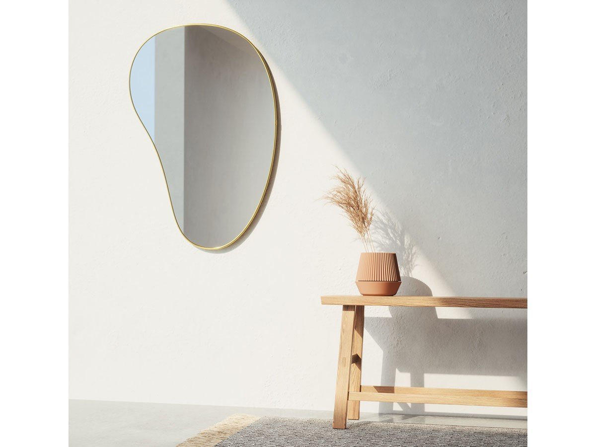 【アンブラ/ANNEBRA】のHubba Pebble Mirror / フーバ ぺブル ミラー 61 × 91cm 人気、トレンドファッション・服の通販 founy(ファニー) 　送料無料　Free Shipping　エレガント 上品　Elegant　オーガニック　Organic　シェイプ　Shape　フレーム　Flame　ホーム・キャンプ・アウトドア・お取り寄せ　Home,Garden,Outdoor,Camping Gear　家具・インテリア　Home Furniture & Interior. Stylish & Functional Living Spaces　ミラー・ドレッサー　Mirror　ミラー・鏡　Mirror　ホーム・キャンプ・アウトドア・お取り寄せ　Home,Garden,Outdoor,Camping Gear　家具・インテリア　Home Furniture & Interior. Stylish & Functional Living Spaces　ミラー・ドレッサー　Mirror　ドレッサー　Dresser　other-3|ID: prp329100002728662 ipo3291000000031496892