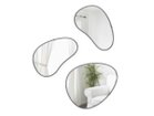 【アンブラ/ANNEBRA】のHubba Pebble Mirror Set of 3 / フーバ ぺブル ミラー 3セット チタニウム|ID:prp329100002728663