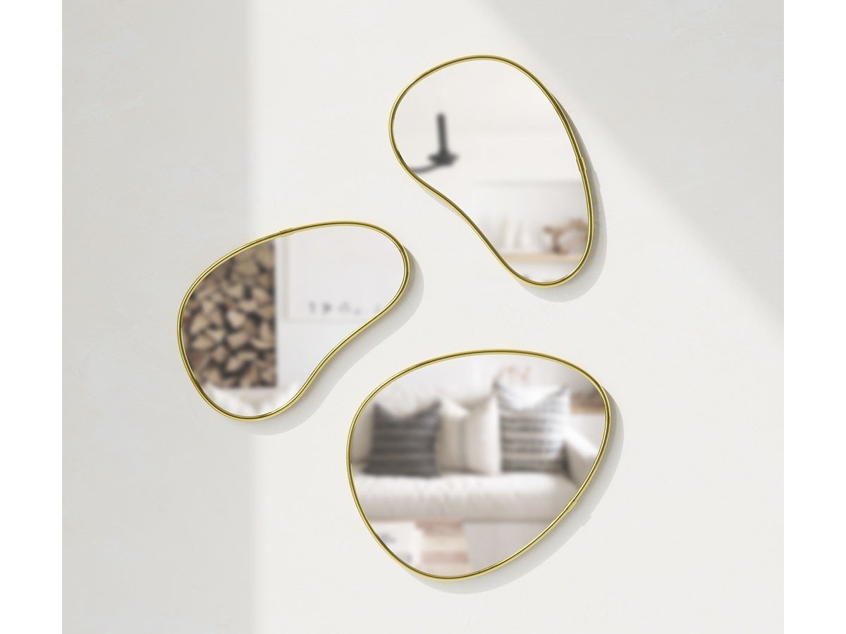 【アンブラ/ANNEBRA】のHubba Pebble Mirror Set of 3 / フーバ ぺブル ミラー 3セット 人気、トレンドファッション・服の通販 founy(ファニー) 　オーガニック　Organic Cotton　シェイプ　Shape, Slim Fit　ホーム・キャンプ・アウトドア・お取り寄せ　Home Living / Home & Lifestyle / Camping Gear / Outdoor Camping　家具・インテリア　Home Furniture & Interior. Stylish & Functional Living Spaces　ミラー・ドレッサー　Mirrors & Dressers　壁掛けミラー・全身鏡・スタンドミラー　Wall Mirror　ホーム・キャンプ・アウトドア・お取り寄せ　Home Living / Home & Lifestyle / Camping Gear / Outdoor Camping　家具・インテリア　Home Furniture & Interior. Stylish & Functional Living Spaces　ミラー・ドレッサー　Mirrors & Dressers　ドレッサー・ミラー付き化粧台　Vanity Table for Bedroom　other-3|ID: prp329100002728663 ipo3291000000031496705