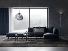 【マスターウォール/MASTERWAL / GOODS】のCLOUD SOFA / クラウド ソファ ペニンシュラ 張地:フロールス ネイビー(ファブリック 3)、背面位置:向かって右、サイズ:幅155cm<&|ID: prp329100002786565 ipo3291000000030180099