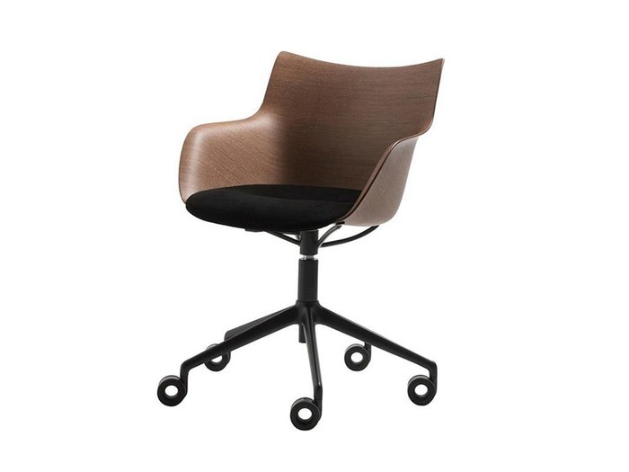 【カルテル/Kartell / GOODS】のSmart Wood collection Q/WOOD / スマートウッドコレクション Qウッド ソフト ロール インテリア・キッズ・メンズ・レディースファッション・服の通販 founy(ファニー) https://founy.com/ ウッド Wood ファブリック Fabric フィット Fit フランス France ワーク Work 送料無料 Free Shipping ホーム・キャンプ・アウトドア・お取り寄せ Home,Garden,Outdoor,Camping Gear 家具・インテリア Furniture チェア・椅子 Chair オフィスチェア・デスクチェア Office Chair/Desk Chair |ID: prp329100002830152 ipo3291000000030242620