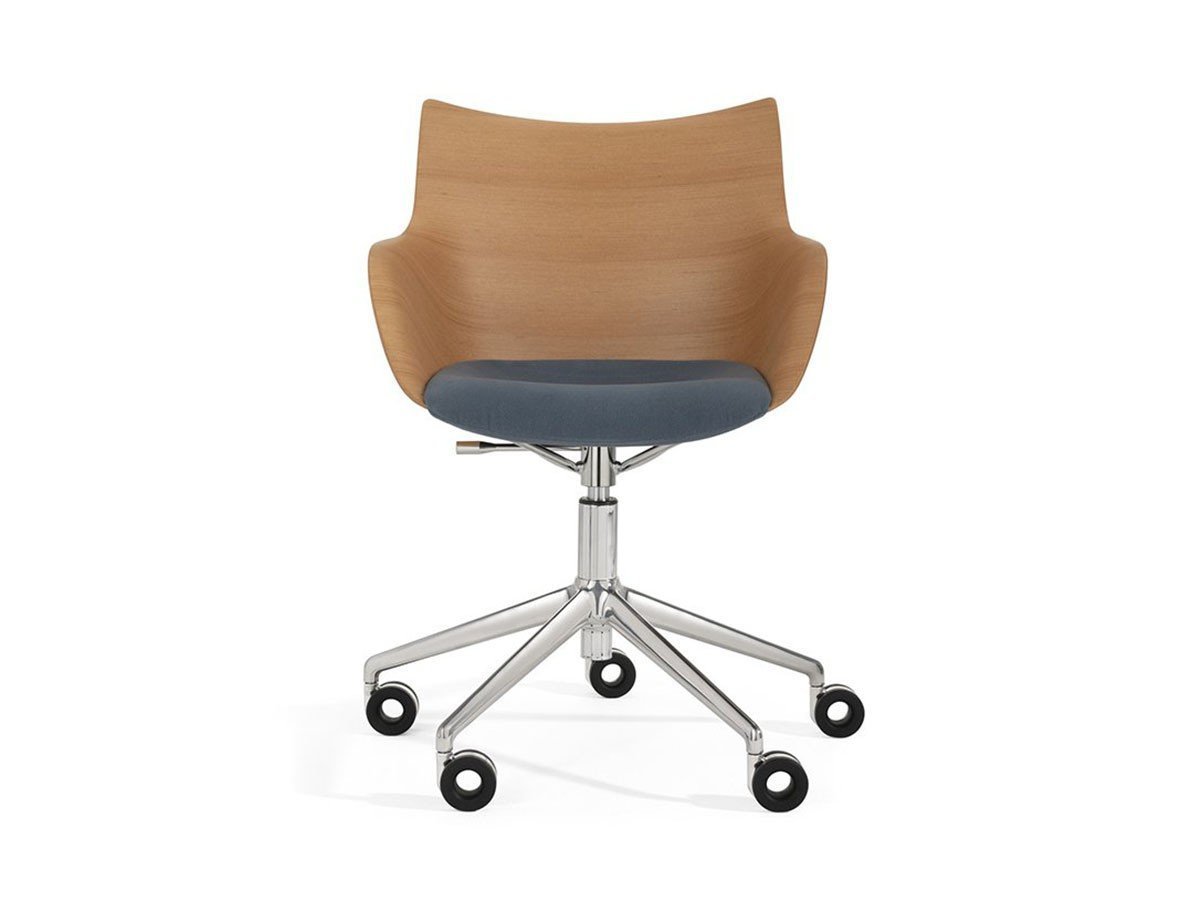 【カルテル/Kartell / GOODS】のSmart Wood collection Q/WOOD / スマートウッドコレクション Qウッド ソフト ロール 人気、トレンドファッション・服の通販 founy(ファニー) 　ウッド　Wood　ファブリック　Fabric　フィット　Fit　フランス　France　ワーク　Work　送料無料　Free Shipping　ホーム・キャンプ・アウトドア・お取り寄せ　Home,Garden,Outdoor,Camping Gear　家具・インテリア　Furniture　チェア・椅子　Chair　オフィスチェア・デスクチェア　Office Chair/Desk Chair　other-3|ID: prp329100002830152 ipo3291000000031499686