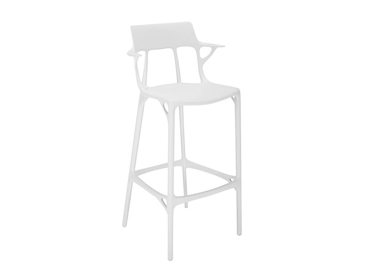 【カルテル/Kartell / GOODS】のA.I. STOOL / エーアイ スツール 75 インテリア・キッズ・メンズ・レディースファッション・服の通販 founy(ファニー) 　フレーム　Flame　送料無料　Free Shipping　ホワイト|ID: prp329100002830158 ipo3291000000030242853