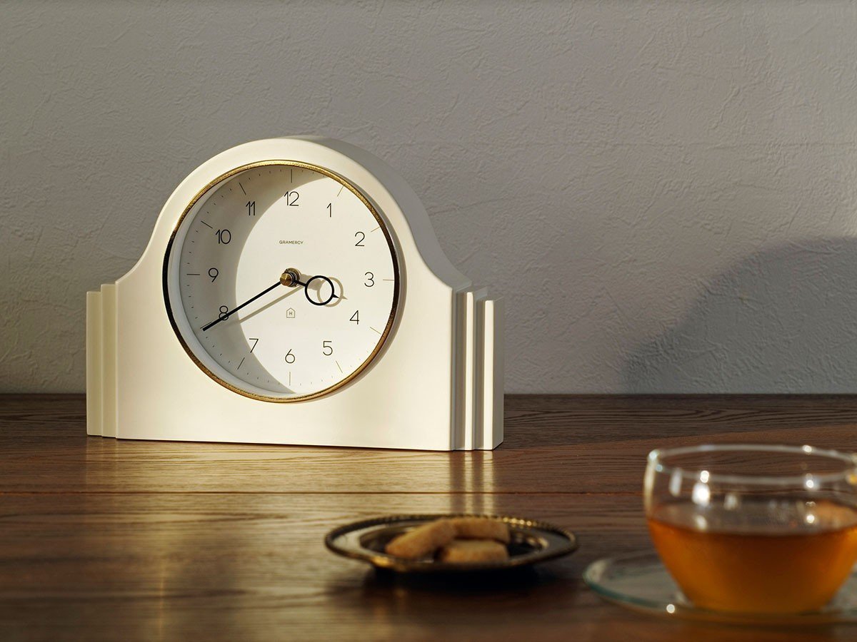 【フライミー ブラン/FLYMEe Blanc / GOODS】のTable Clock / テーブルクロック #111984 人気、トレンドファッション・服の通販 founy(ファニー) 　アンティーク　Antique-Inspired　エレガント 上品　Elegant　シンプル　Simple, Minimal　テーブル　Table, Dining Table　フェミニン　Feminine, Girly　フォルム　Silhouette, Form　フランス　France, French　時計　Watch, Wristwatch　ホーム・キャンプ・アウトドア・お取り寄せ　Home Living / Home & Lifestyle / Camping Gear / Outdoor Camping　家具・インテリア　Home Furniture & Interior. Stylish & Functional Living Spaces　その他 インテリア雑貨、家具　Home Decor & Furniture Extras　other-3|ID: prp329100002861472 ipo3291000000031499351