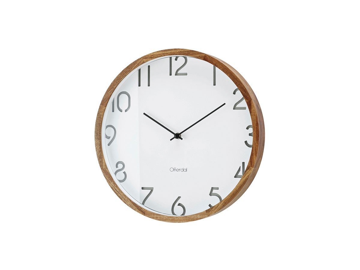 【フライミー ヴェール/FLYMEe vert / GOODS】のWall Clock / ウォールクロック #111982 人気、トレンドファッション・服の通販 founy(ファニー) 　ウッド　Wood　シンプル　Simple　フレーム　Flame　時計　Clock　ホーム・キャンプ・アウトドア・お取り寄せ　Home,Garden,Outdoor,Camping Gear　家具・インテリア　Furniture　その他 インテリア雑貨、家具　Furniture, Interior, Others　 other-1|ID: prp329100002861474 ipo3291000000019468543