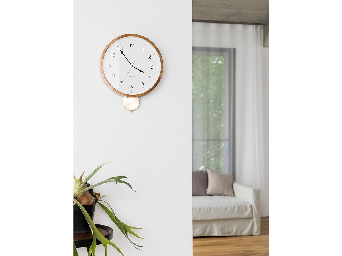 【フライミーパーラー/FLYMEe Parlor / GOODS】のWall Clock / 振り子時計 #111974 人気、トレンドファッション・服の通販 founy(ファニー) 　送料無料　Free Shipping　ウッド　Wooden Design　クラシカル　Classical, Vintage-Inspired　シンプル　Simple, Minimal　フレーム　Frame, Outline　時計　Watch, Wristwatch　ホーム・キャンプ・アウトドア・お取り寄せ　Home Living / Home & Lifestyle / Camping Gear / Outdoor Camping　家具・インテリア　Home Furniture & Interior. Stylish & Functional Living Spaces　その他 インテリア雑貨、家具　Home Decor & Furniture Extras　other-3|ID: prp329100002861482 ipo3291000000031499356