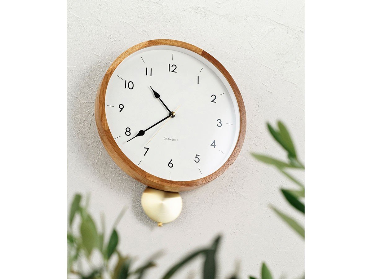 【フライミーパーラー/FLYMEe Parlor / GOODS】のWall Clock / 振り子時計 #111974 人気、トレンドファッション・服の通販 founy(ファニー) 　送料無料　Free Shipping　ウッド　Wooden Design　クラシカル　Classical, Vintage-Inspired　シンプル　Simple, Minimal　フレーム　Frame, Outline　時計　Watch, Wristwatch　ホーム・キャンプ・アウトドア・お取り寄せ　Home Living / Home & Lifestyle / Camping Gear / Outdoor Camping　家具・インテリア　Home Furniture & Interior. Stylish & Functional Living Spaces　その他 インテリア雑貨、家具　Home Decor & Furniture Extras　other-4|ID: prp329100002861482 ipo3291000000031499357