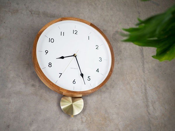 【フライミーパーラー/FLYMEe Parlor / GOODS】のWall Clock / 振り子時計 #111974 人気、トレンドファッション・服の通販 founy(ファニー) 　送料無料　Free Shipping　ウッド　Wooden Design　クラシカル　Classical, Vintage-Inspired　シンプル　Simple, Minimal　フレーム　Frame, Outline　時計　Watch, Wristwatch　ホーム・キャンプ・アウトドア・お取り寄せ　Home Living / Home & Lifestyle / Camping Gear / Outdoor Camping　家具・インテリア　Home Furniture & Interior. Stylish & Functional Living Spaces　その他 インテリア雑貨、家具　Home Decor & Furniture Extras　other-5|ID: prp329100002861482 ipo3291000000031499358