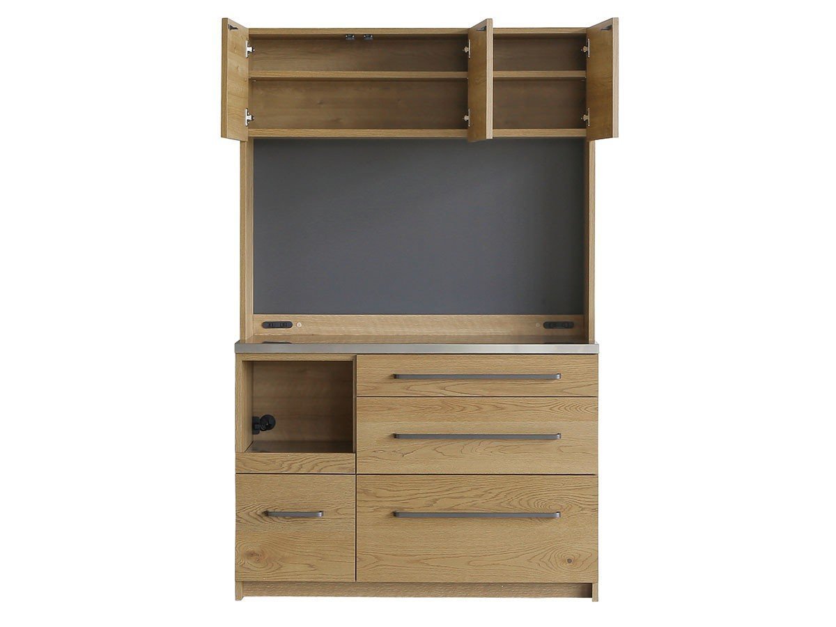 【イージーライフ/Easy Life / GOODS】のGALVA DINING BOARD / ガルバ ダイニングボード 下台引出し 幅120cm(オーク) 人気、トレンドファッション・服の通販 founy(ファニー) 　マグネット　Magnet　おすすめ　Recommend　ホーム・キャンプ・アウトドア・お取り寄せ　Home,Garden,Outdoor,Camping Gear　キッチン・ダイニング　Kitchen Dining　キッチン収納　Kitchen　食器棚・レンジ台・キッチンボード　Cupboards, Stovetops, Kitchen Boards　ホーム・キャンプ・アウトドア・お取り寄せ　Home,Garden,Outdoor,Camping Gear　キッチン・ダイニング　Kitchen Dining　キッチン家電・キッチン用品　Kitchenware　カップ&ソーサー・マグ　Cup & Saucer Mug　other-2|ID: prp329100002881197 ipo3291000000031464040