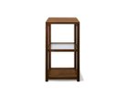 【マスターウォール/MASTERWAL / GOODS】のKAKTAS SHELF / カクタス シェルフ 2段 幅40cm(ガラス棚) ウッド:ウォールナット|ID:prp329100002883766