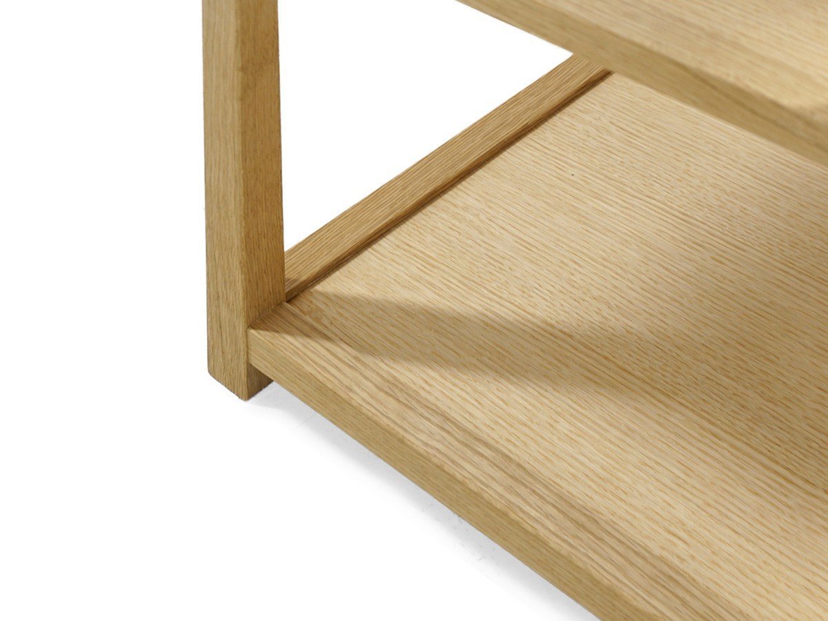 【マスターウォール/MASTERWAL / GOODS】のKAKTAS SHELF / カクタス シェルフ 2段 幅80cm(木棚) インテリア・キッズ・メンズ・レディースファッション・服の通販 founy(ファニー) 　送料無料　Free Shipping　おすすめ　Recommend　コンパクト　Compact　シンプル　Simple　デスク　Desk　フレーム　Flame　モダン　Modern　ホーム・キャンプ・アウトドア・お取り寄せ　Home,Garden,Outdoor,Camping Gear　家具・インテリア　Furniture　収納家具・キャビネット　Storage Furniture　ラック・シェルフ　Rack Shelf　ウッド:ホワイトオーク|ID: prp329100002883769 ipo3291000000030234766