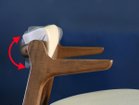 【フライミー ジャパン スタイル/FLYMEe Japan-Style / GOODS】のLOW CHAIR / ローチェア #111533 背部回転構造イメージ|ID: prp329100002883816 ipo3291000000030235753