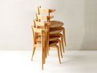 【フライミー ジャパン スタイル/FLYMEe Japan-Style / GOODS】のDINING CHAIR / ダインニングチェア #111828 座カバーを外すと、4脚までスタッキング(重ね置き)可能です。|ID: prp329100002883817 ipo3291000000033746129