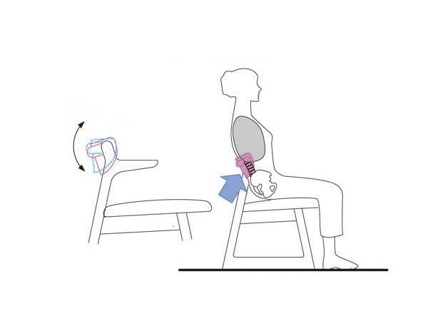 【フライミー ジャパン スタイル/FLYMEe Japan-Style / GOODS】のDINING CHAIR / ダイニングチェア #111540 インテリア・キッズ・メンズ・レディースファッション・服の通販 founy(ファニー) 　送料無料　Free Shipping　シンプル　Simple, Minimal　フィット　Fit, Slim Fit　モダン　Modern, Contemporary　リラックス　Relax, Relaxed Fit　ホーム・キャンプ・アウトドア・お取り寄せ　Home Living / Home & Lifestyle / Camping Gear / Outdoor Camping　家具・インテリア　Home Furniture & Interior. Stylish & Functional Living Spaces　チェア・椅子　Seating & Chairs　ダイニングチェア・木製チェア　Dining Chairs　回転構造の背もたれが背を支えることで、お尻が前にずれず、楽に座ることができます。|ID: prp329100002883819 ipo3291000000033640704