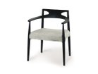【フライミー ジャパン スタイル/FLYMEe Japan-Style / GOODS】のARM CHAIR / アームチェア #111552 張地:808 アッシュ(ランク #8)、ウッド:レッドオーク(ブラック色)|ID: prp329100002883823 ipo3291000000033331152