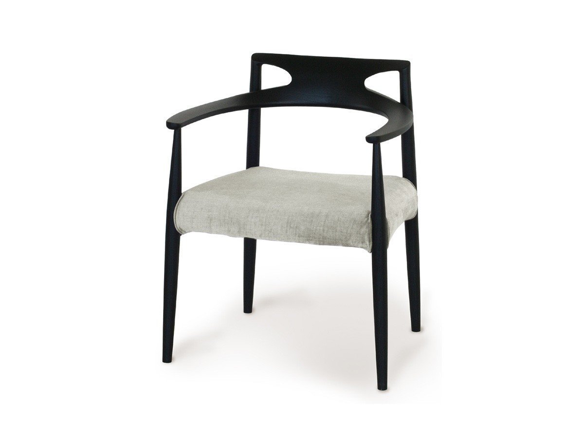 【フライミー ジャパン スタイル/FLYMEe Japan-Style / GOODS】のARM CHAIR / アームチェア #111552 インテリア・キッズ・メンズ・レディースファッション・服の通販 founy(ファニー) 　送料無料　Free Shipping　ファブリック　Fabric, Textile　フィット　Fit, Slim Fit　メッシュ　Mesh, Net Fabric　ラウンド　Round, Round Neck　ホーム・キャンプ・アウトドア・お取り寄せ　Home Living / Home & Lifestyle / Camping Gear / Outdoor Camping　家具・インテリア　Home Furniture & Interior. Stylish & Functional Living Spaces　チェア・椅子　Seating & Chairs　ダイニングチェア・木製チェア　Dining Chairs　ホーム・キャンプ・アウトドア・お取り寄せ　Home Living / Home & Lifestyle / Camping Gear / Outdoor Camping　家具・インテリア　Home Furniture & Interior. Stylish & Functional Living Spaces　チェア・椅子　Seating & Chairs　アームチェア・アクセントチェア　Armchairs & Accent Chairs　張地:808 アッシュ(ランク #8)、ウッド:レッドオーク(ブラック色)|ID: prp329100002883823 ipo3291000000033331152