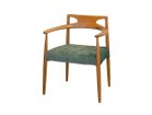 【フライミー ジャパン スタイル/FLYMEe Japan-Style / GOODS】のARM CHAIR / アームチェア #111552 張地:801 ライトグレー(ランク #8)、ウッド:ブラックチェリー|ID: prp329100002883823 ipo3291000000033331155