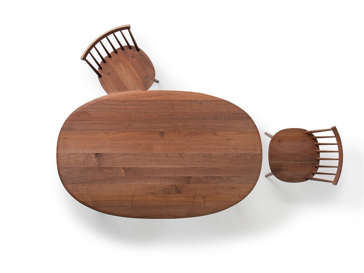 【マスターウォール/MASTERWAL / GOODS】のN5/2 DINING TABLE / エヌニブンノゴ ダイニングテーブル オーバル 人気、トレンドファッション・服の通販 founy(ファニー) 　オーバル　Oval　シンプル　Simple　テーブル　Table　なめらか　Smooth　ホーム・キャンプ・アウトドア・お取り寄せ　Home,Garden,Outdoor,Camping Gear　家具・インテリア　Furniture　テーブル　Table　ダイニングテーブル　Dining Table　other-4|ID: prp329100002898087 ipo3291000000031476549