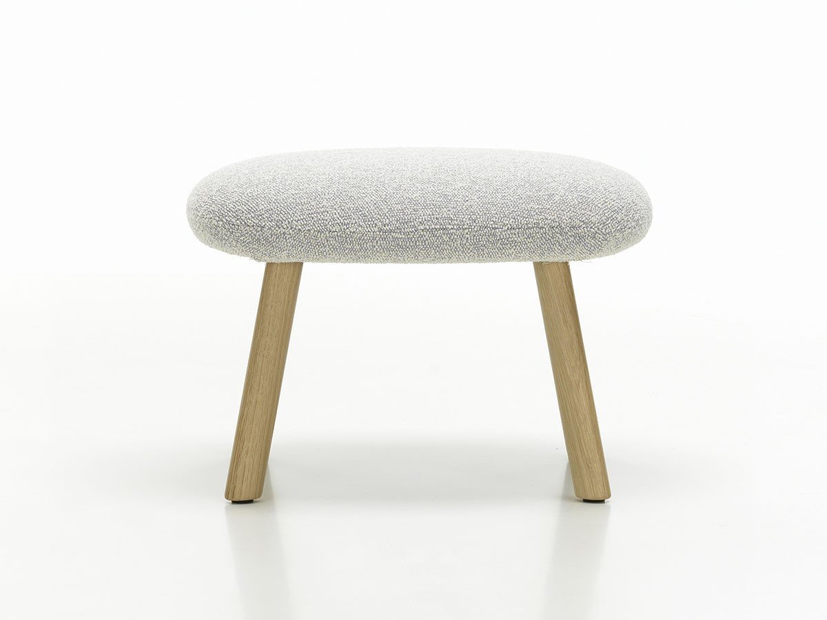【ヴィトラ/Vitra / GOODS】のHAL Lounge Ottoman / ハル ラウンジオットマン インテリア・キッズ・メンズ・レディースファッション・服の通販 founy(ファニー) 　クッション　Cushion, Throw Pillow　コンパクト　Compact, Small Size　シンプル　Simple, Minimal　リラックス　Relax, Relaxed Fit　送料無料　Free Shipping　ホーム・キャンプ・アウトドア・お取り寄せ　Home Living / Home & Lifestyle / Camping Gear / Outdoor Camping　家具・インテリア　Home Furniture & Interior. Stylish & Functional Living Spaces　その他 インテリア雑貨、家具　Home Decor & Furniture Extras　張地:ヌビア 06 クリーム / シエラグレー(ファブリック F100)、脚部:ナチュラルオーク|ID: prp329100002922192 ipo3291000000030231698