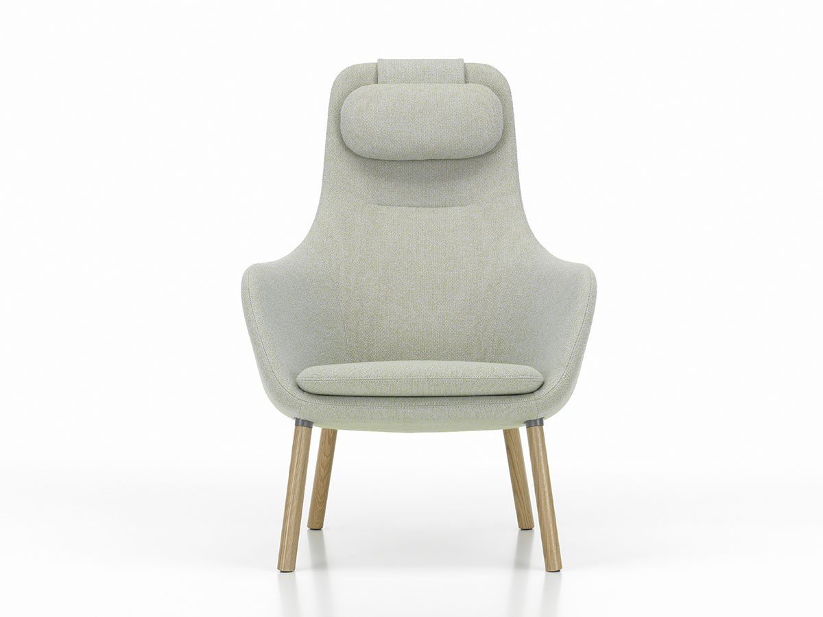 【ヴィトラ/Vitra / GOODS】のHAL Lounge Chair / ハル ラウンジチェア ルースクッション インテリア・キッズ・メンズ・レディースファッション・服の通販 founy(ファニー) 　クッション　Cushion　コンパクト　Compact　シンプル　Simple　リラックス　Relax　ホーム・キャンプ・アウトドア・お取り寄せ　Home,Garden,Outdoor,Camping Gear　家具・インテリア　Furniture　チェア・椅子　Chair　ラウンジチェア　Lounge Chair　張地:ジュメット 26 ペールブルー / シャルトリューズ(ファブリック F80)、脚部:ナチュラル|ID: prp329100002922194 ipo3291000000019850336