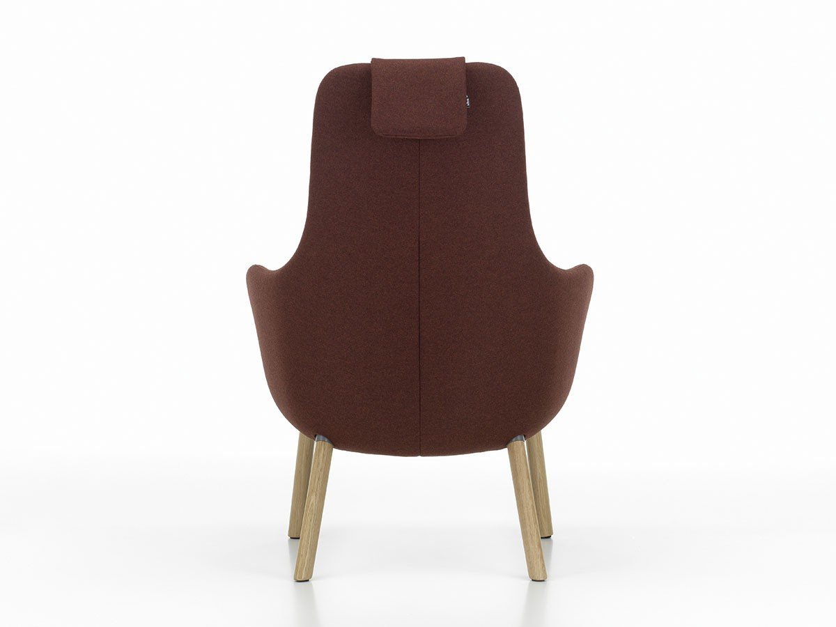 【ヴィトラ/Vitra / GOODS】のHAL Lounge Chair / ハル ラウンジチェア ルースクッション インテリア・キッズ・メンズ・レディースファッション・服の通販 founy(ファニー) 　クッション　Cushion　コンパクト　Compact　シンプル　Simple　リラックス　Relax　ホーム・キャンプ・アウトドア・お取り寄せ　Home,Garden,Outdoor,Camping Gear　家具・インテリア　Furniture　チェア・椅子　Chair　ラウンジチェア　Lounge Chair　張地:コジー 2 19 チェストナット(ファブリック F80)、脚部:ナチュラルオーク|ID: prp329100002922194 ipo3291000000019850340