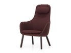 【ヴィトラ/Vitra / GOODS】のHAL Lounge Chair / ハル ラウンジチェア ルースクッション 張地:ボロ 69 マロン(ファブリック F60)、脚部:ダークオーク|ID: prp329100002922194 ipo3291000000030232761