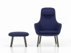 【ヴィトラ/Vitra / GOODS】のHAL Lounge Chair / ハル ラウンジチェア ルースクッション 張地:コジー 2 21 ダークブルー(ファブリック F80)、脚部:ダークオーク|ID: prp329100002922194 ipo3291000000030232817