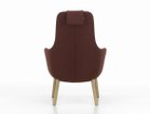 【ヴィトラ/Vitra / GOODS】のHAL Lounge Chair / ハル ラウンジチェア ルースクッション 張地:コジー 2 19 チェストナット(ファブリック F80)、脚部:ナチュラルオーク|ID: prp329100002922194 ipo3291000000030232874