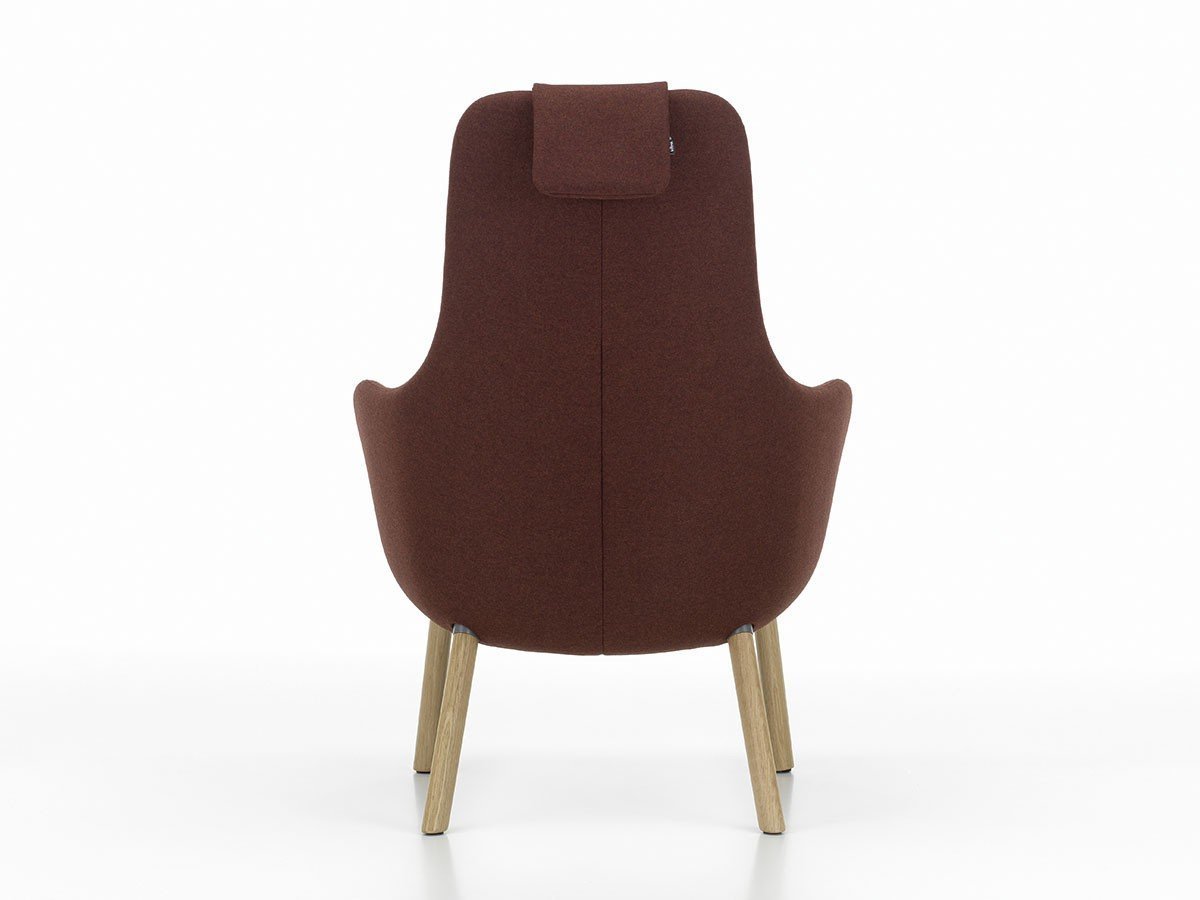 【ヴィトラ/Vitra / GOODS】のHAL Lounge Chair / ハル ラウンジチェア ルースクッション インテリア・キッズ・メンズ・レディースファッション・服の通販 founy(ファニー) 　クッション　Cushion, Throw Pillow　コンパクト　Compact, Small Size　シンプル　Simple, Minimal　リラックス　Relax, Relaxed Fit　ホーム・キャンプ・アウトドア・お取り寄せ　Home Living / Home & Lifestyle / Camping Gear / Outdoor Camping　家具・インテリア　Home Furniture & Interior. Stylish & Functional Living Spaces　チェア・椅子　Seating & Chairs　ラウンジチェア・リクライナー　Lounge Chairs / Recliners　張地:コジー 2 19 チェストナット(ファブリック F80)、脚部:ナチュラルオーク|ID: prp329100002922194 ipo3291000000035005178
