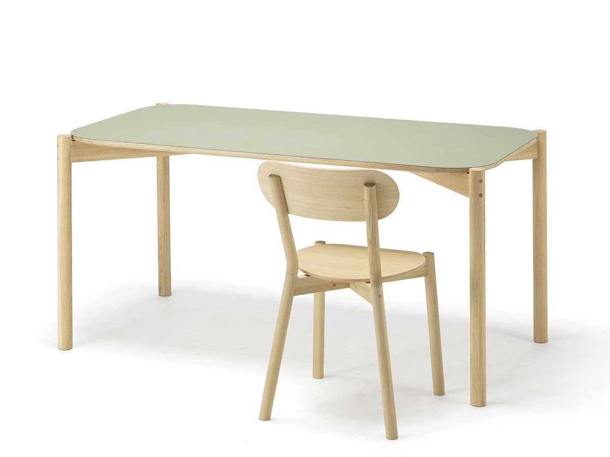 【カリモクニュースタンダード/KARIMOKU NEW STANDARD / GOODS】のCASTOR TABLE LINOLEUM 180 / キャストールテーブル リノリウム 180 インテリア・キッズ・メンズ・レディースファッション・服の通販 founy(ファニー) 　シンプル　Simple　スマート　Smart　テーブル　Table　デスク　Desk　ホーム・キャンプ・アウトドア・お取り寄せ　Home,Garden,Outdoor,Camping Gear　家具・インテリア　Furniture　テーブル　Table　ダイニングテーブル　Dining Table　参考イメージ|ID: prp329100002939694 ipo3291000000025304183